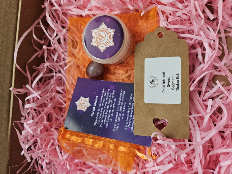 Reiki infused Sacral Chakra Rub