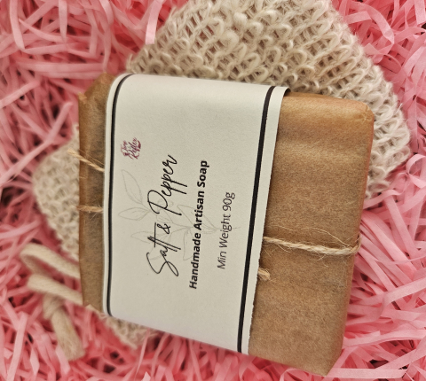 Salt and Pepper Soap